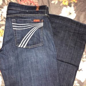 7 for all man kind Dojo jeans size 32